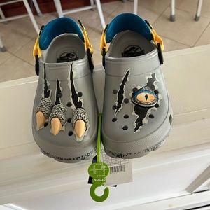 Jurassic world kids crocs